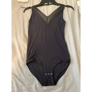 NWOT Grey American Eagle Bodysuit
